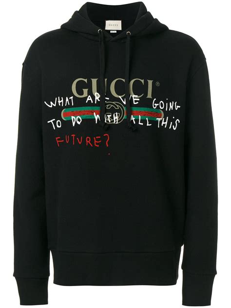 black gucci coco capitan hoodie|Gucci Coco Capitán Graphic Print Hoodie .